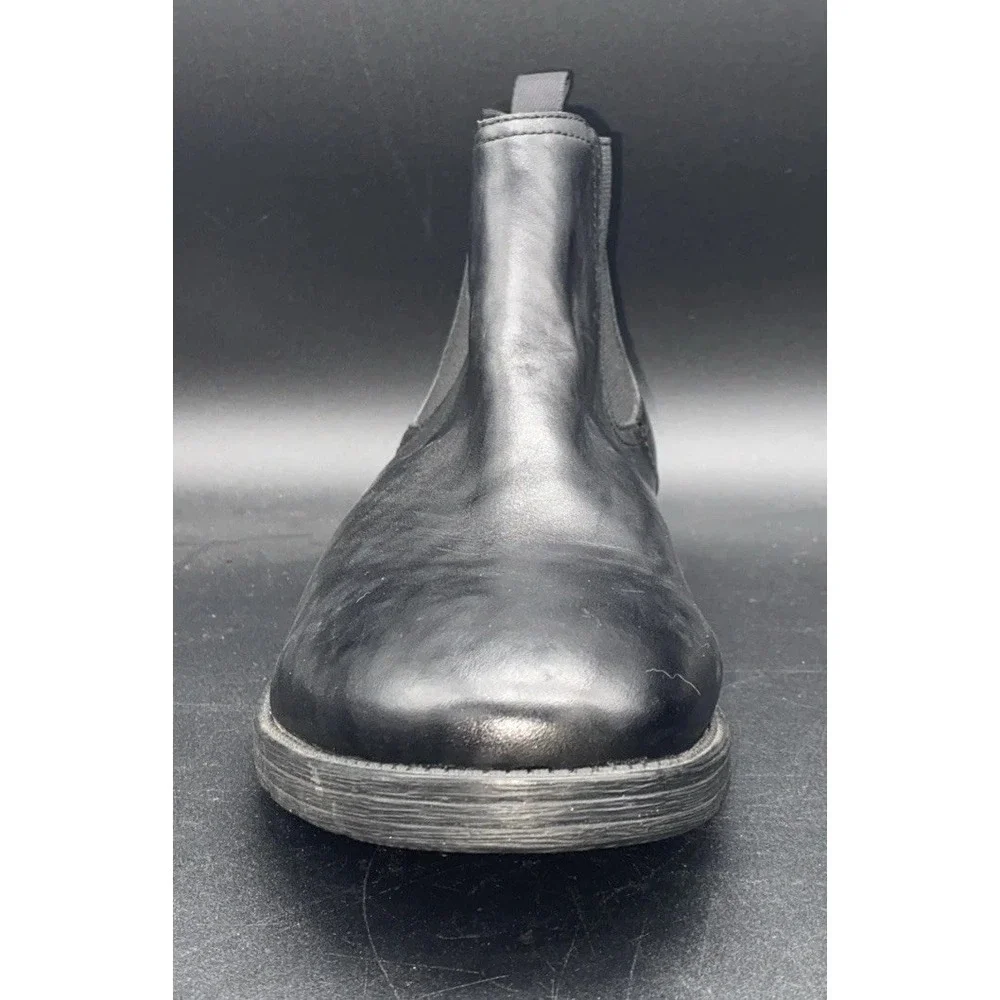 Gordon‎ Rush Men's Cardiff Black Leather Chelsea Boots NIB Sz US 11 $245 Retail